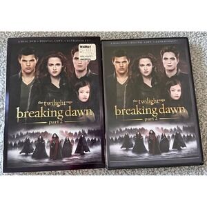 Summit The Twilight Saga Breaking Dawn Part 2 DVD Excellent 2-Disc Special Ed